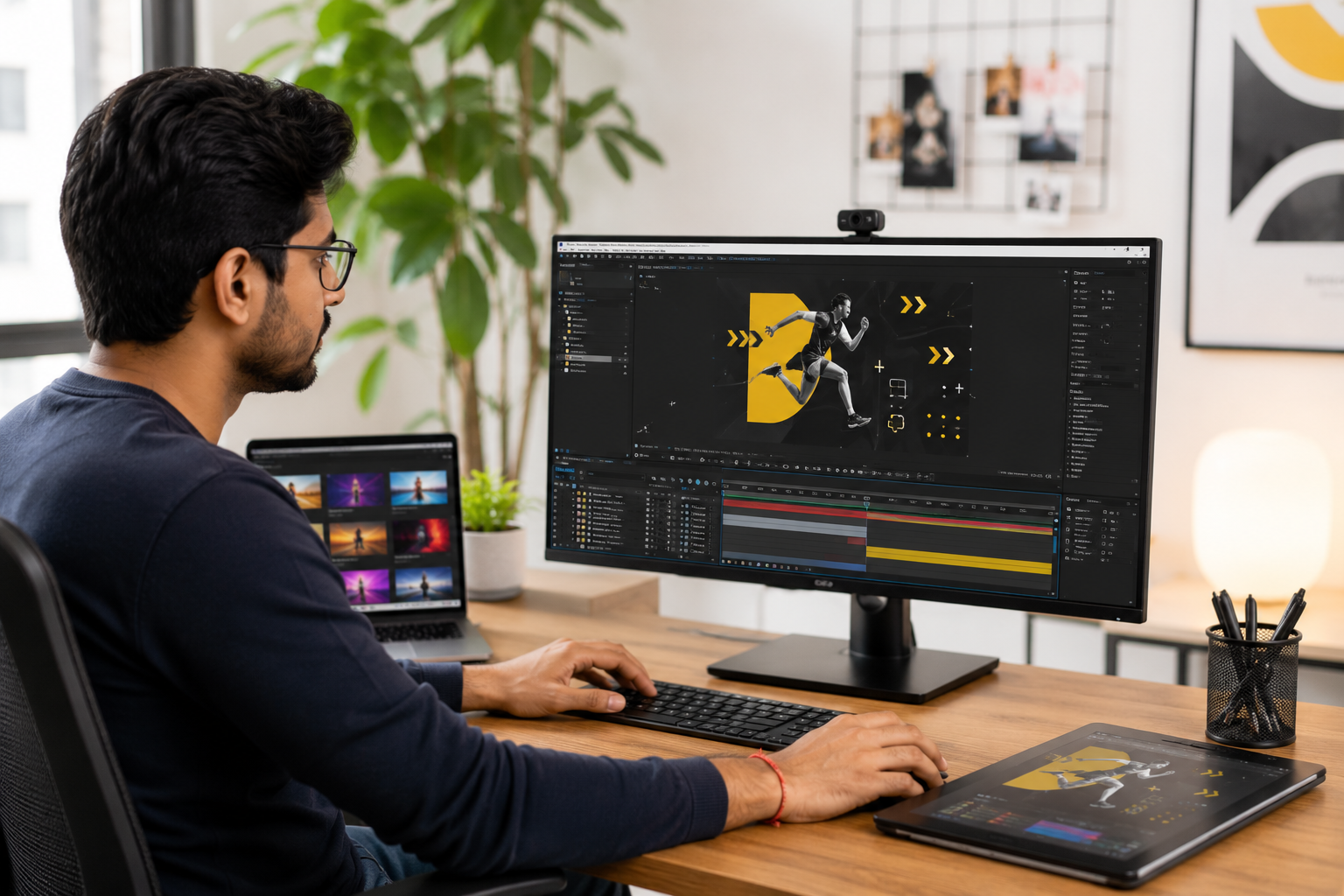 Motion graphics for reels