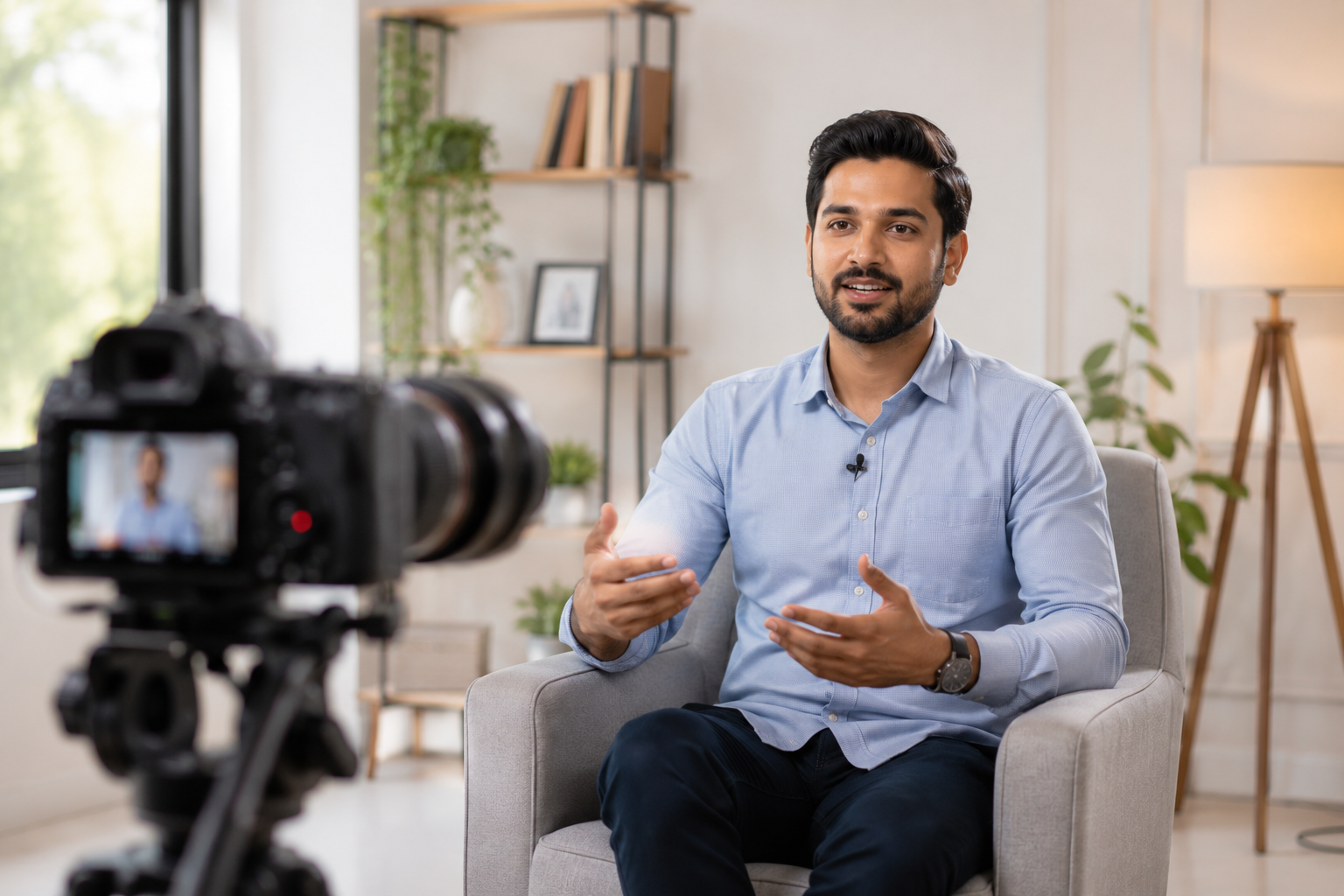 Testimonial video